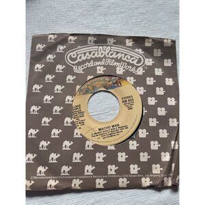 Village People Macho Man 7" Vinyl Record Casablanca NB 922 Stereo 1978